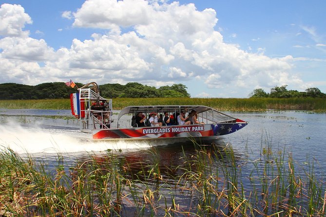 Everglades Airboat, Wildlife Show, and Roundtrip Bus From Miami - What your $49.20 covers
