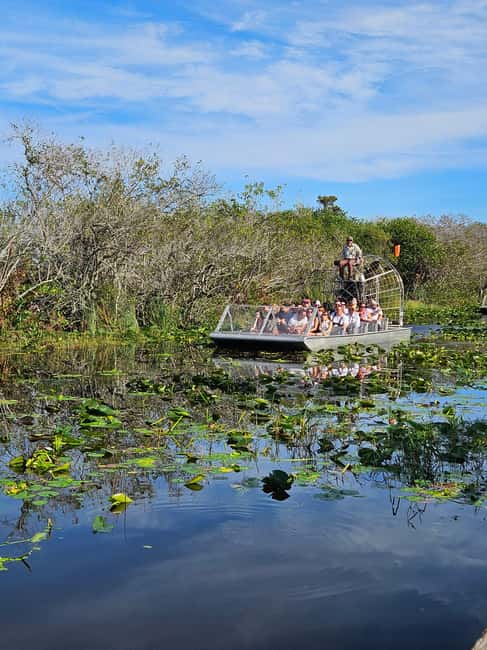 Everglades: boat tour with transportation& entrance included - Key points to know before you book