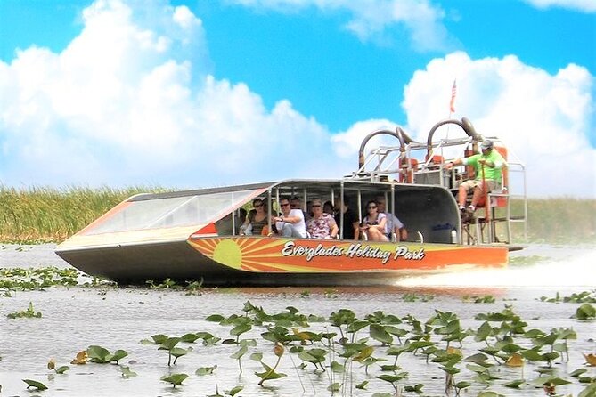 Everglades Holiday Park Airboat Tours & Rides - Learning from the captain