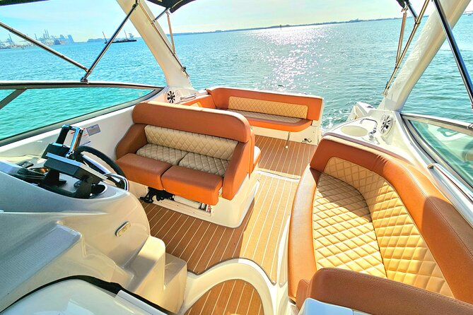 Explore Miami in Style: Private Boat Cruise Tour with Captain - What the boat provides onboard
