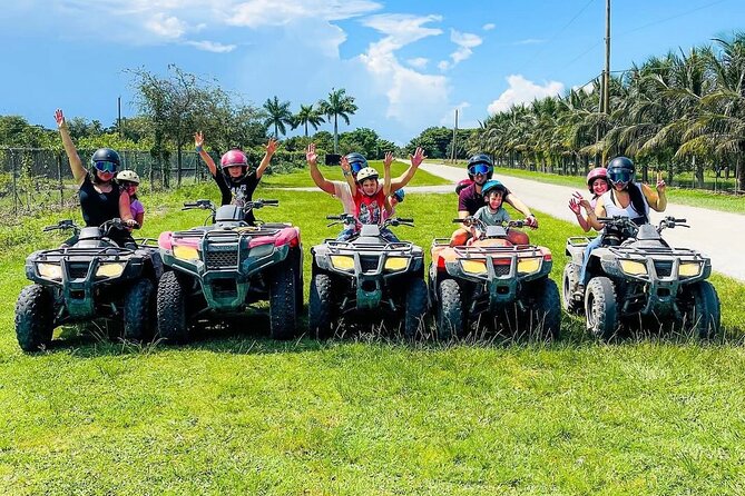 Extreme ATV Tours - Riding the dirt roads and mud puddles