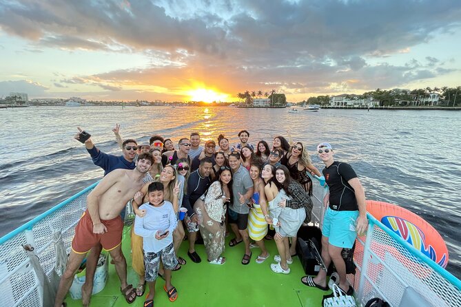 Family Friendly Boat Cruise and Swim - The Fort Lauderdale canals and yacht-lined waterfront