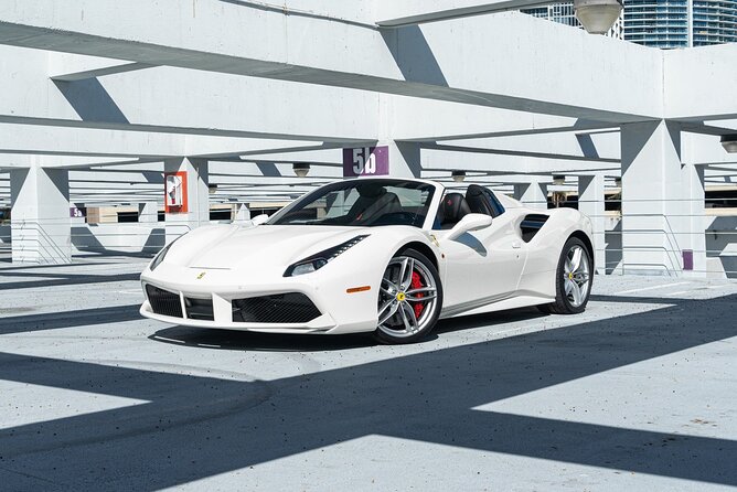 Ferrari 488 Spider - Supercar Driving Experience Tour in Miami, FL - Taking the wheel on Miami Beach streets