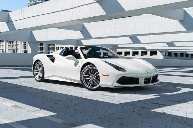 Ferrari 488 Spider - Supercar Driving Experience Tour in Miami, FL - The real cost is higher than $195