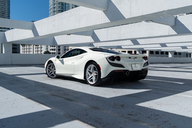 Ferrari F8 Tributo - Supercar Driving Experience Tour in Miami, FL - Miami Beach, downtown, and the Venetian Islands