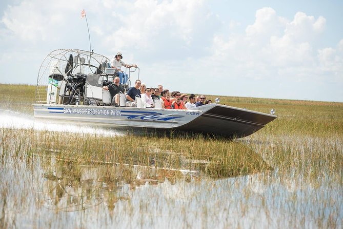 Florida Everglades Airboat Adventure and Wildlife Encounter - A Fast Everglades Trip from Fort Lauderdale