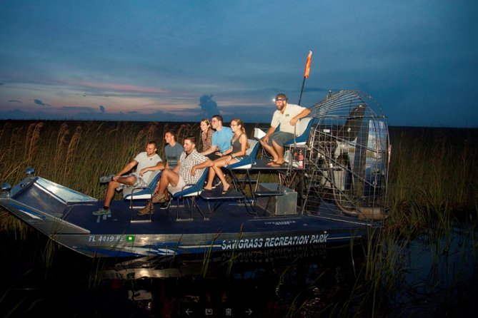 Florida Everglades Private Night Airboat Ride Tour - A night on the sawgrass, not a standard airboat ride