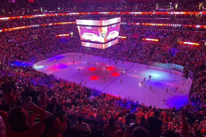 Florida Panthers Ice Hockey Game Ticket at Amerant Bank Arena - Entering Amerant Bank Arena for the 8:00 pm game