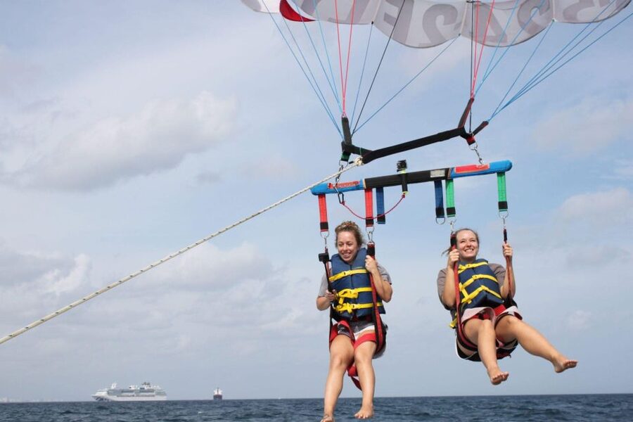 Fort Lauderdale: 90-Minute Parasailing Adventure - Cruising the Intracoastal Waterway First
