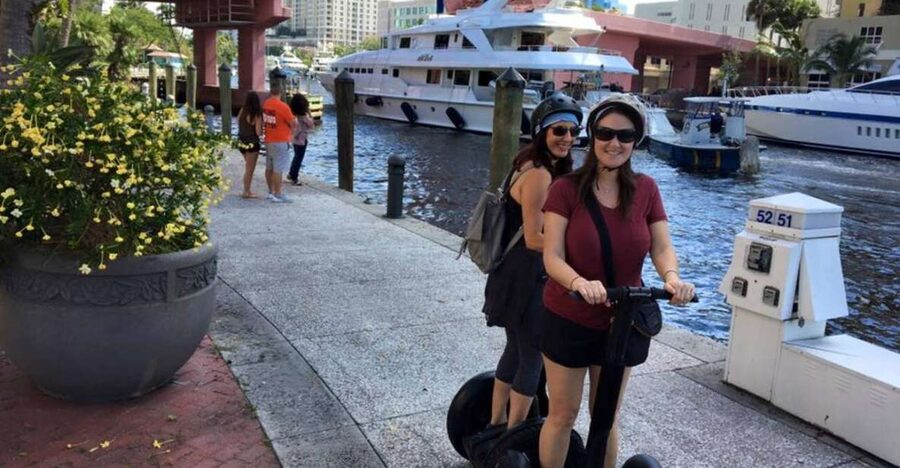 Fort Lauderdale: Famous Yachts and Mansions Segway Tour - Key points at a glance