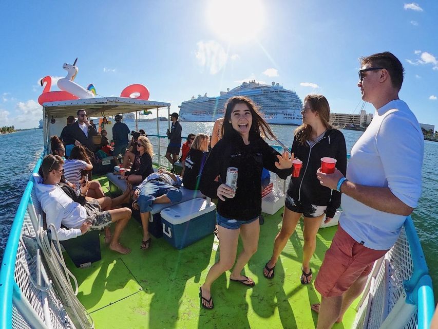 Fort Lauderdale: Scenic Boat Trip w/ Swim Stop & Inflatables - What the two-hour cruise is really like