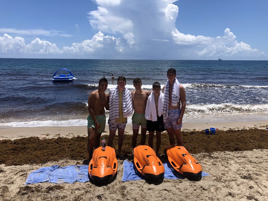 Fort Lauderdale: Ultimate SEABOB Snorkel Rental & Excursion - Following the 3-mile reef route