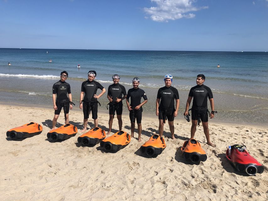 Fort Lauderdale: Ultimate SEABOB Snorkel Rental & Excursion - Meeting the guide behind the resort