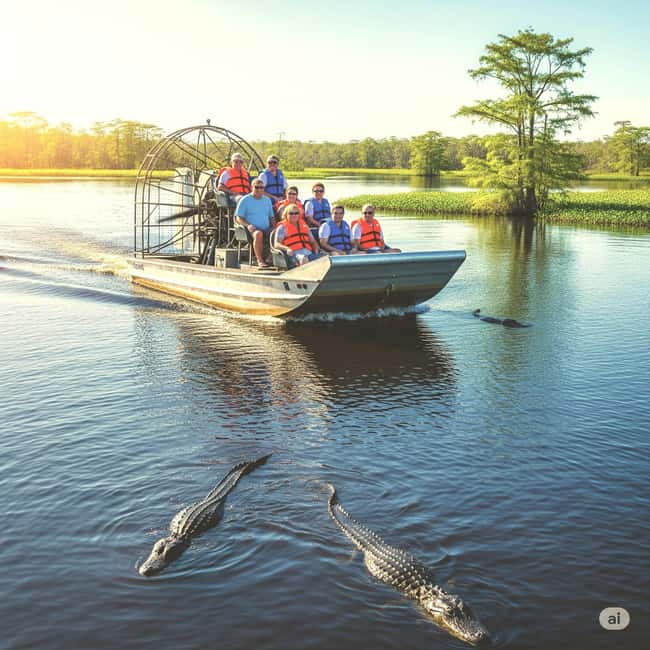 From Miami Beach: Everglades Airboat & Gator Spotting Tour - The Everglades airboat ride
