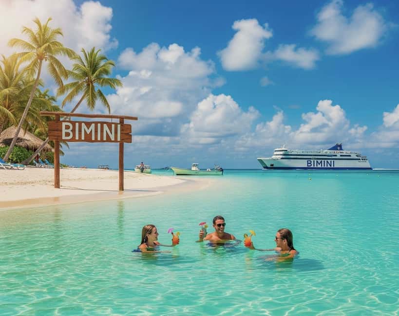From Miami: Bimini or Grand Bahama Day Trip by Ferry - Port Everglades and the early start