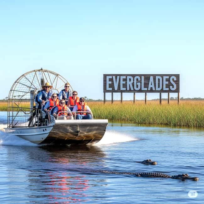From Miami: Everglades Airboat Alligator Tour with Transfer - Leaving Miami for the sawgrass marsh