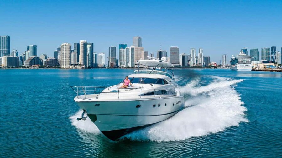 From North Bay Village: Private Boat Party with Champagne - Key points at a glance
