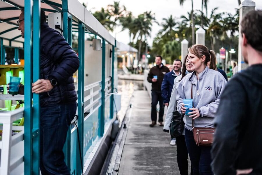 Ft. Lauderdale: Nighttime Sightseeing Catamaran Tour - Music, lights, and the mood onboard