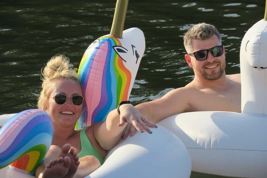 Ft. Lauderdale: Party Boat Tour to the Sandbar with Tunes - The sandbar stop is the heart of the daytime trip