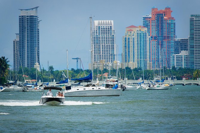 Fully Private Speed Boat Tours, VIP-style Miami Speedboat Tour of Star Island! - Inside the six-person boat