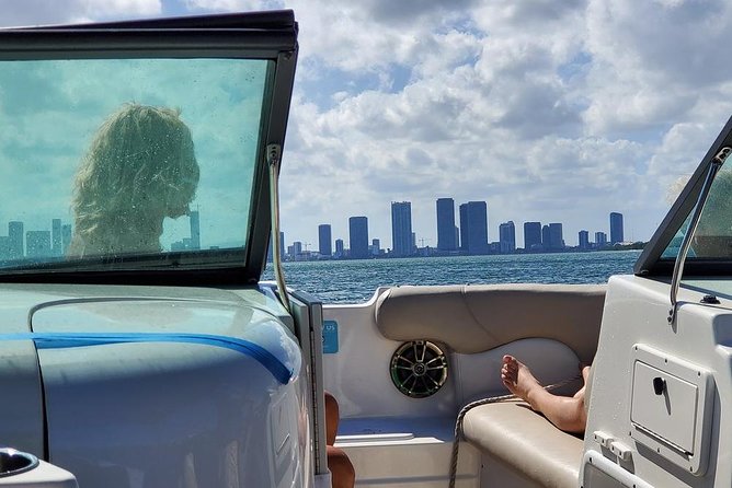 Fully Private Speed Boat Tours, VIP-style Miami Speedboat Tour of Star Island! - Miami landmarks seen from the bay