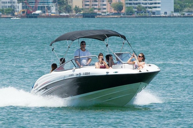 Fully Private Speed Boat Tours, VIP-style Miami Speedboat Tour of Star Island! - Drinks, weather, and comfort