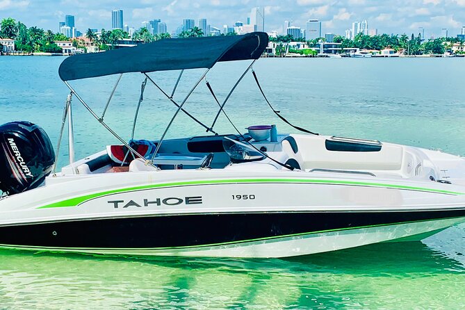 Fun Boat Rental with Captain in Miami Beach - up to 6 people - Miami Beach, Miami, and the Port of Miami