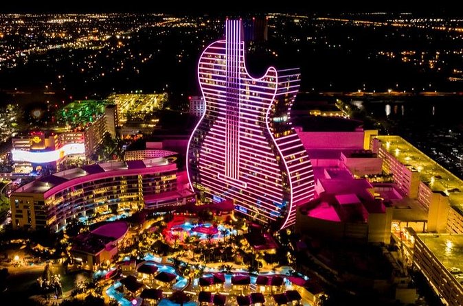 Guitar Hotel or Miami Dolphins Stadium Helicopter Tour - A small helicopter means a personal experience