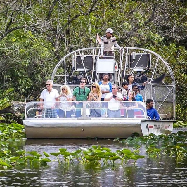 Half-Day Everglades Airboat Tours and Transportation - From Miami Beach hotels to the River of Grass