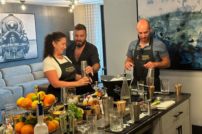 Hands On Cocktail Class Experience in West Palm Beach - The cheese and charcuterie board matters