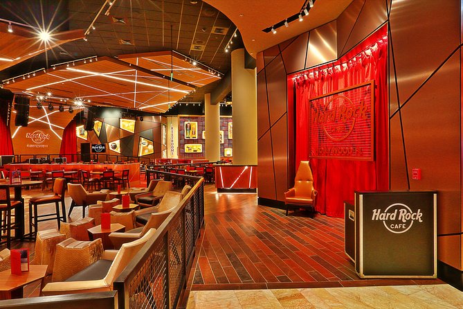 Hard Rock Cafe Hollywood Florida - What the fixed menus actually include