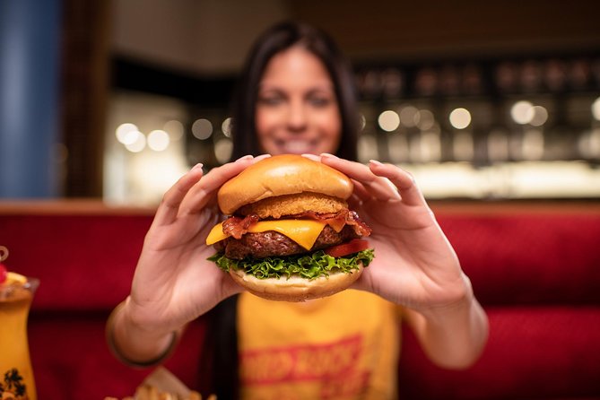 Hard Rock Cafe Miami - Rock memorabilia gives the meal its personality