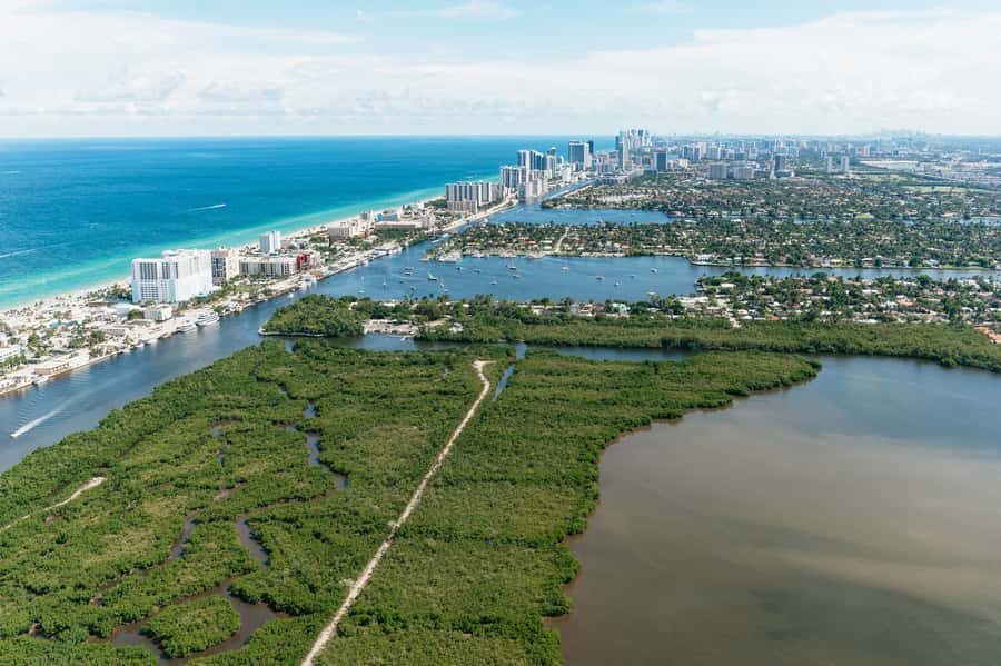 Helicopter Tour: Fort Lauderdale City and Beaches - Star Island and South Florida’s grand homes