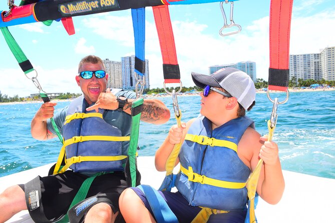 High Life Parasail - The launch, flight, and return