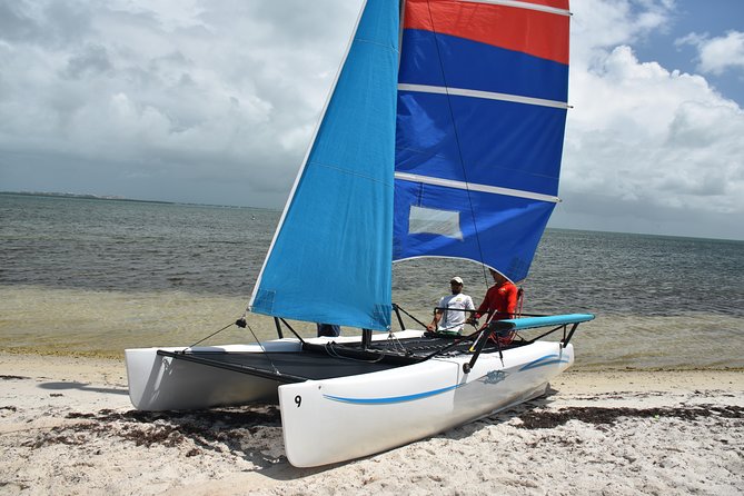 Hobie Cat Sailing with Miami Watersports - What the one-hour outing looks like