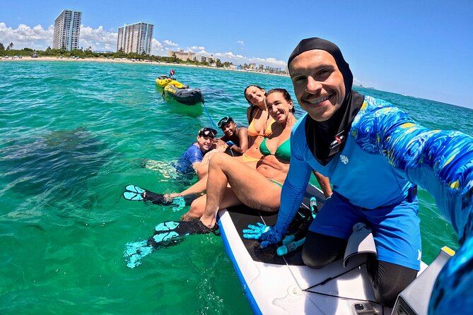 Hollywood Snorkel, Kayak & Paddleboard with Reefs and Sculptures - Getting Comfortable With the Snorkel Gear