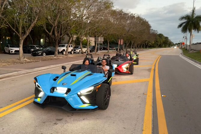 Hourly & Daily Slingshot Rental Miami - Key points to know before you rent