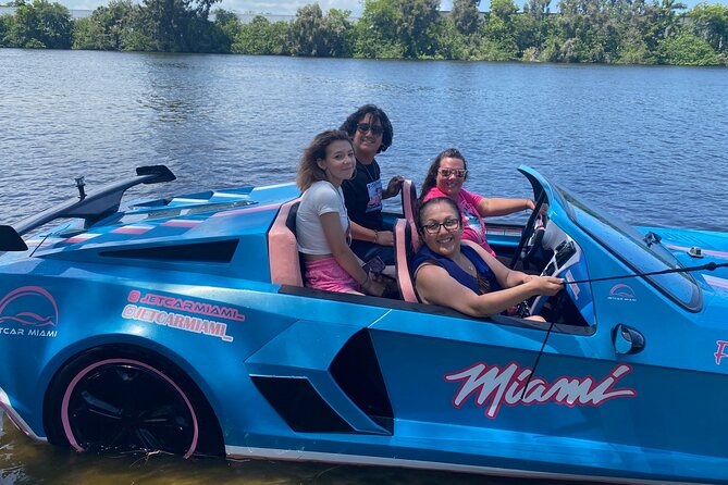 Jetcar Miami (Jet ski/jet boat) Rental - What the $249 group price buys you