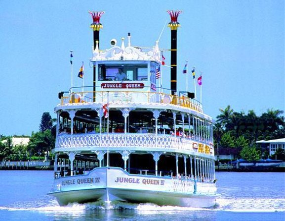 Jungle Queen Riverboat 90-Minute Narrated Sightseeing Cruise in Fort Lauderdale - Boarding at 801 Seabreeze Boulevard