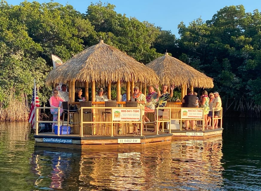 Key Largo: Cruisin' Tikis Key Largo - Sunset Cruise - Florida Bay from the water