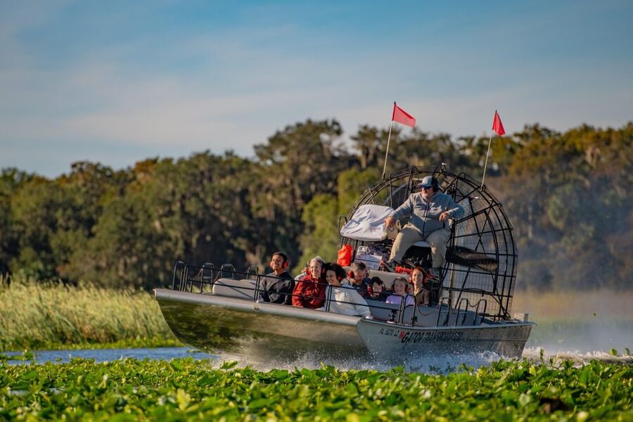 Kissimmee: Boggy Creek Airboat Ride with Optional Meal - The airboat ride through Florida’s Everglades Headwaters