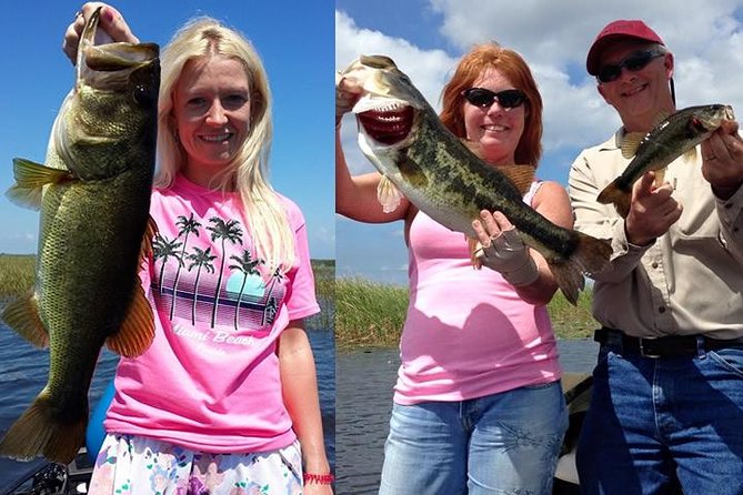 Lake Okeechobee Fishing Trips Near Palm Beach Florida - What you fish for, and what else may bite