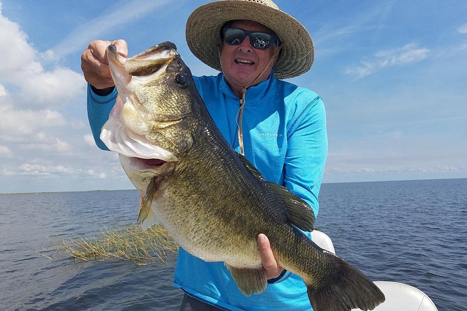 Lake Okeechobee Fishing Trips Near Palm Beach Florida - Weather, comfort, and the no fish promise