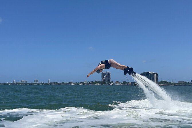 Learn how to Flyboard with a Pro, Miami's Ultimate Adventure - From basic balance to the dolphin and spin