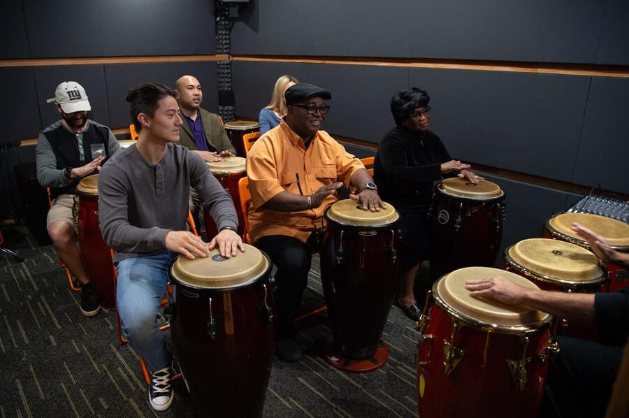 Learn To Play Congas in 15 Minutes - Getting to the Coral Springs studio