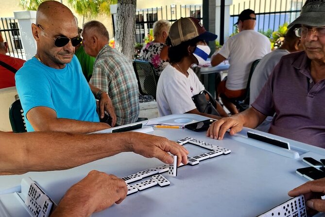 Little Havana Walking Tour for History Buffs - Domino Park: start with a neighborhood ritual