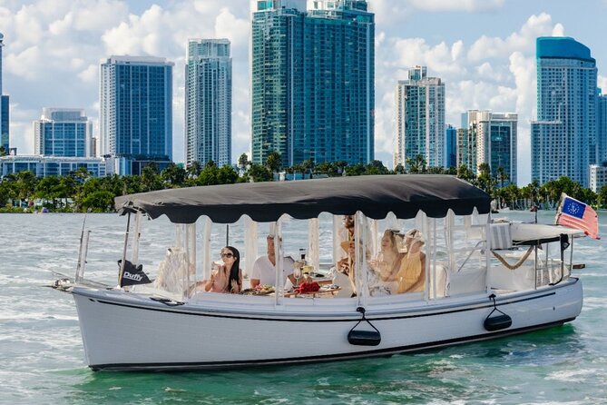 Luxury Shared Miami River E-Boat Cruise with Wine and Charcuterie - Key points to know before you book