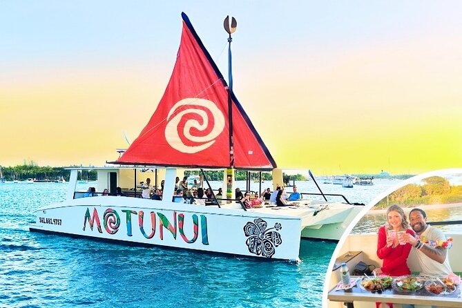 Luxury Sunset Catamaran Cruise - Motunui offers a polished two-hour water escape