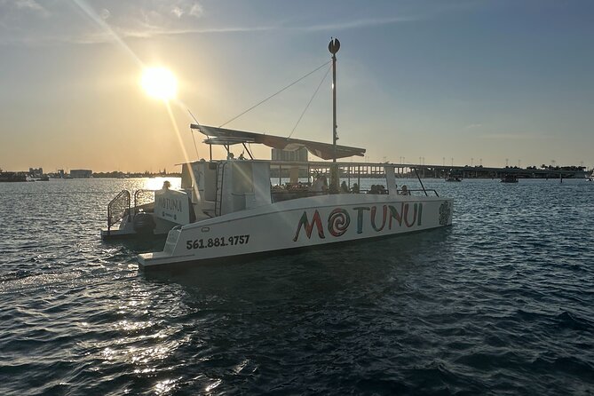 Luxury Sunset Catamaran Cruise - Boarding at 6 p.m. near Clematis Street
