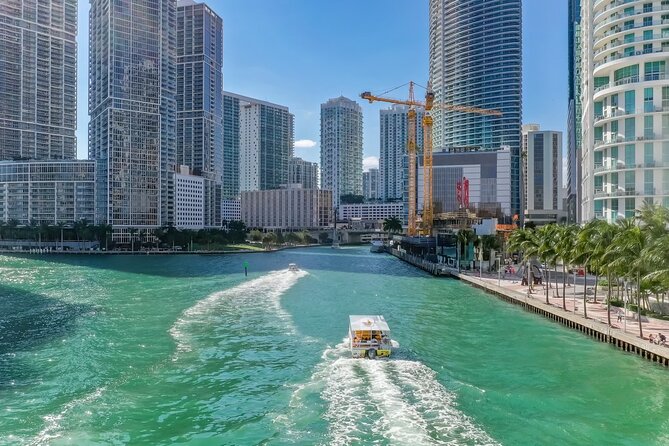 Maimi Water Taxi on Biscayne Bay to & from South Beach - Crew, commentary, and comfort on the water
